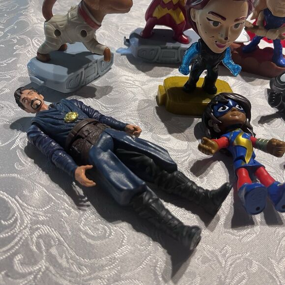 Marvel Avengers Action Figure Lot Various Years Guardians Dr Strange McDonalds - Picture 8 of 14